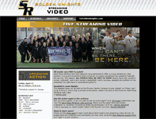 Tablet Screenshot of gogoldenknights.tv